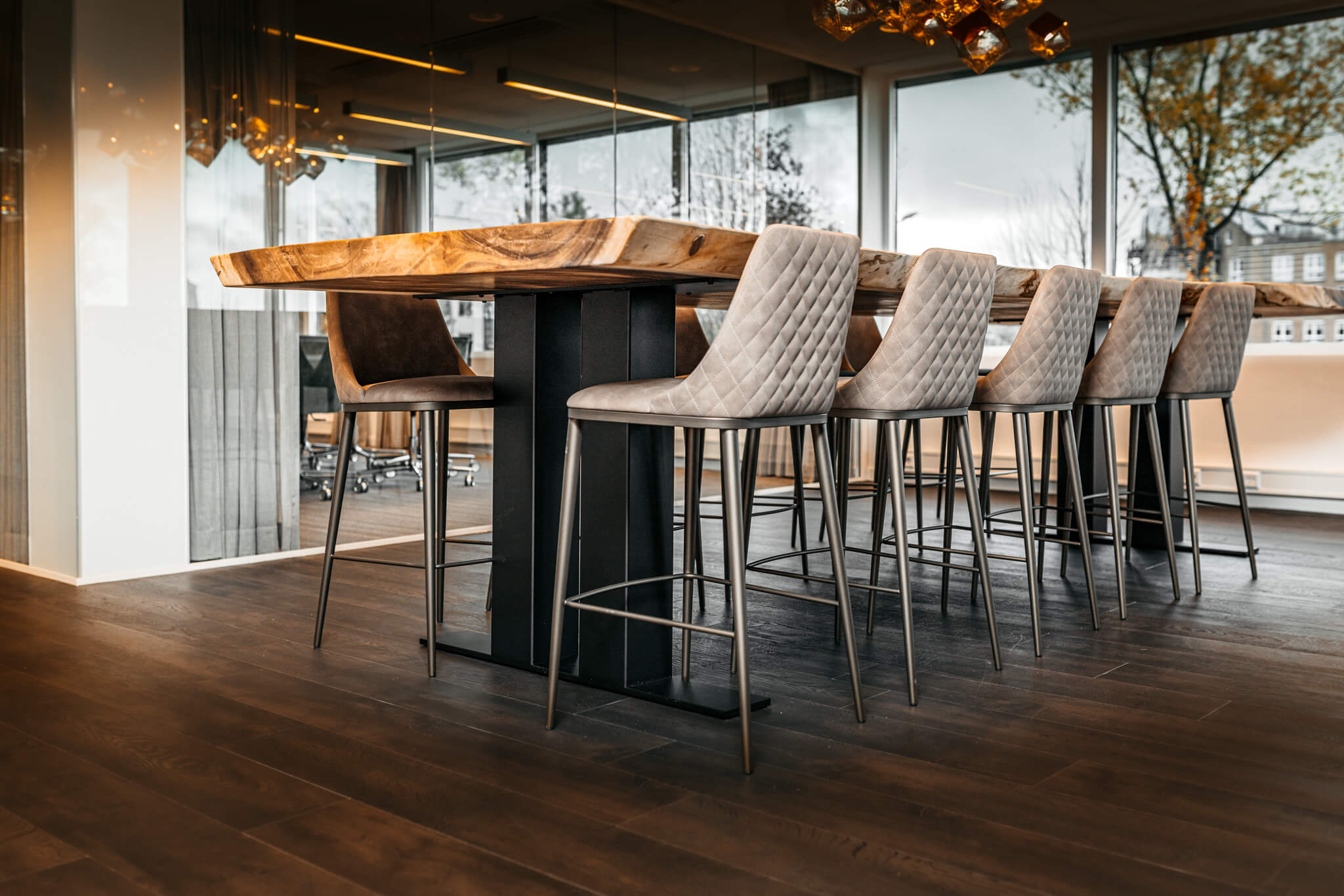 Suar boomstamblad 400 cm