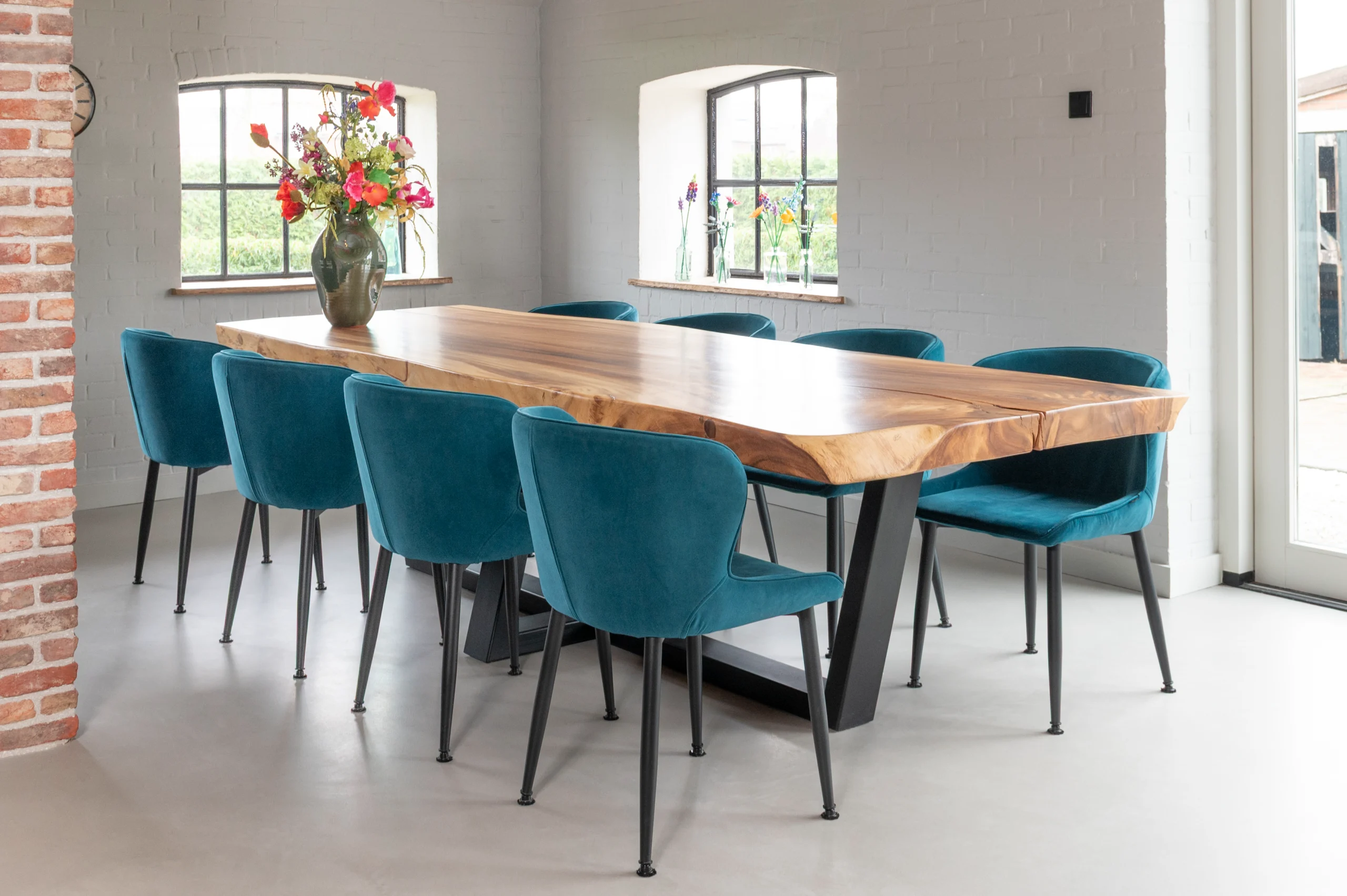 Suar + stalen Pim onderstel