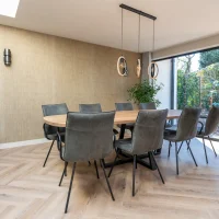 Deens ovale eiken tafel Pim
