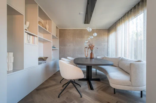 Eiken Deens ovale tafel 'Ton'